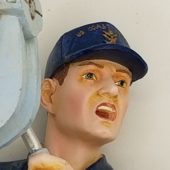 Vanmark American Heroes 1st edition #0604 man in the water Coast Guard RARE 2000 - Picture 10 of 12